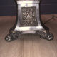 Silver-plated candle holder lamp - 19th century - antique