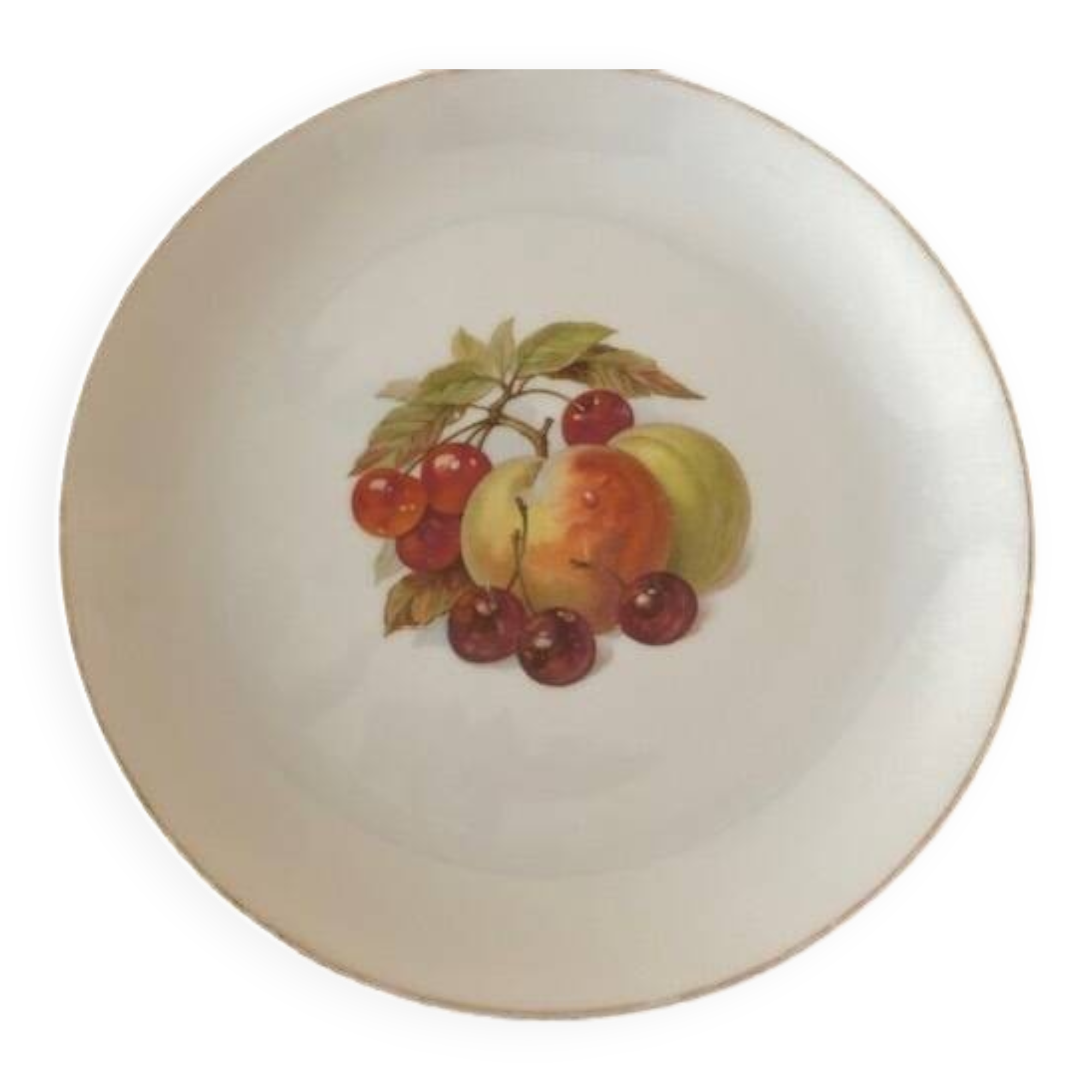Arzberg porcelain plate + fruit