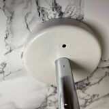 Dutch Raak brushed aluminum wall light