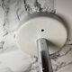 Dutch Raak brushed aluminum wall light