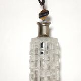 Lámpara de techo " Voghera" de cristal. Italia, 1970s.