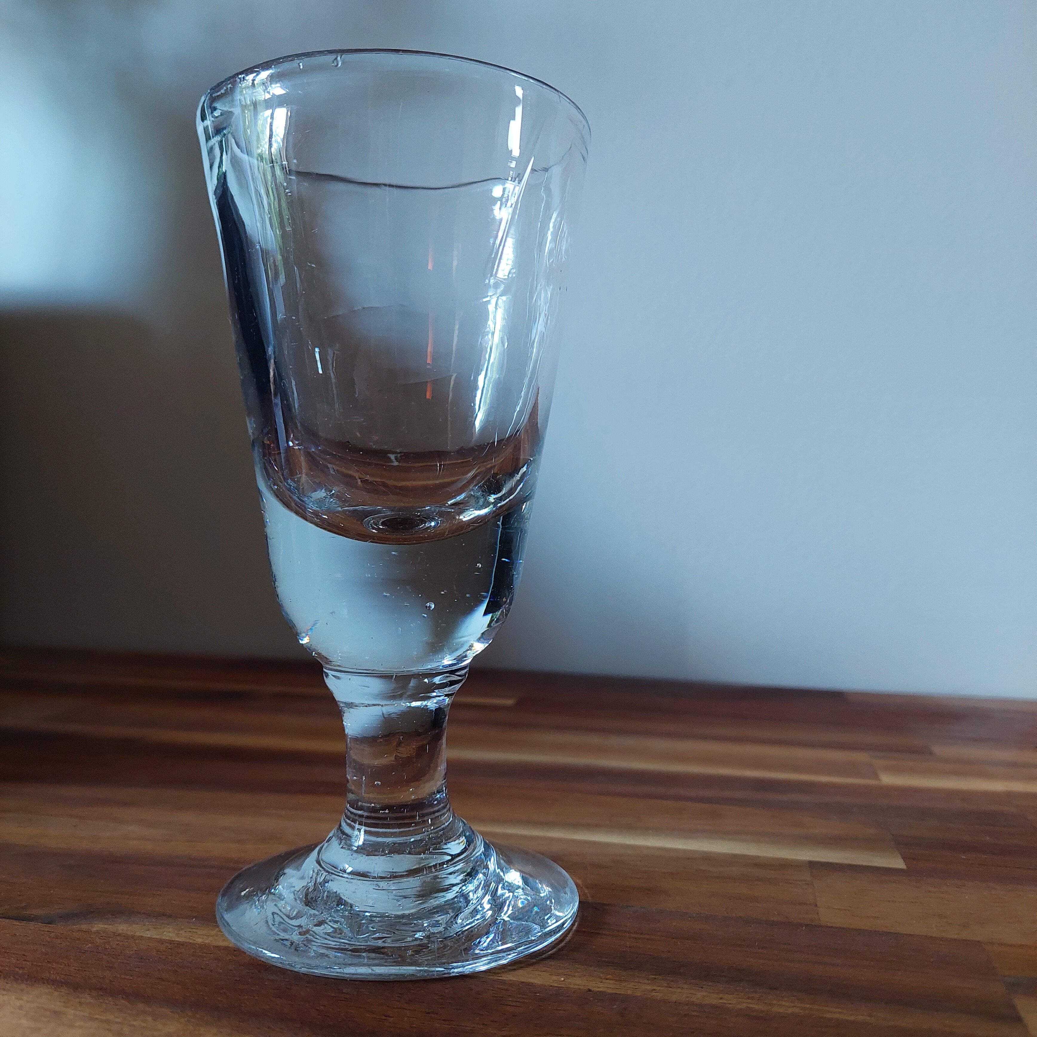 Lot of 3 old absinthe glasses