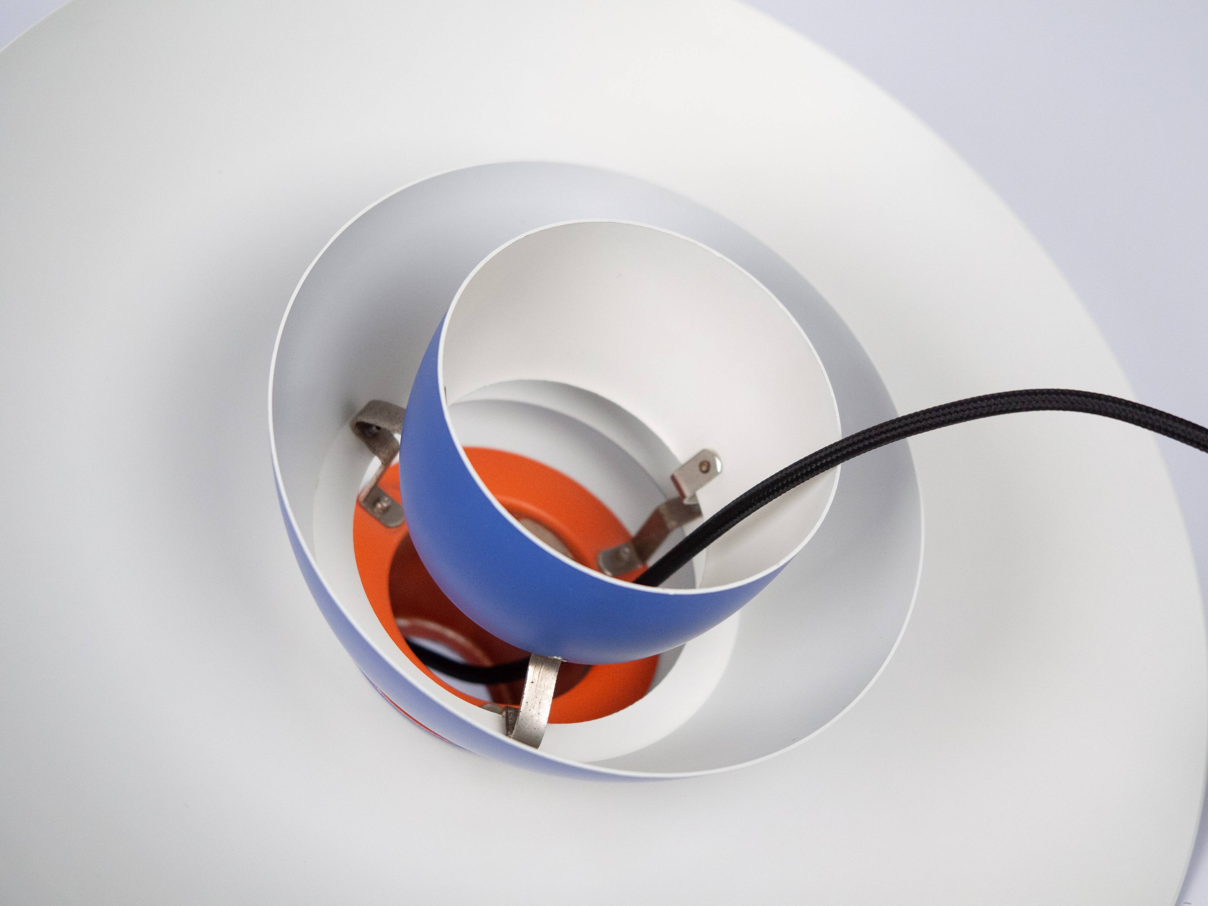 Danish vintage pendant lamp Superlight by David Mogensen, 1980s