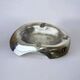 Brutalist ashtray by Art3, solid aluminium, Spain, 1970s