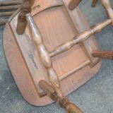 2 chairs Baumann sitting fabrics coated