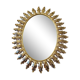 Decknudt oval sun mirror from the 50s/60s