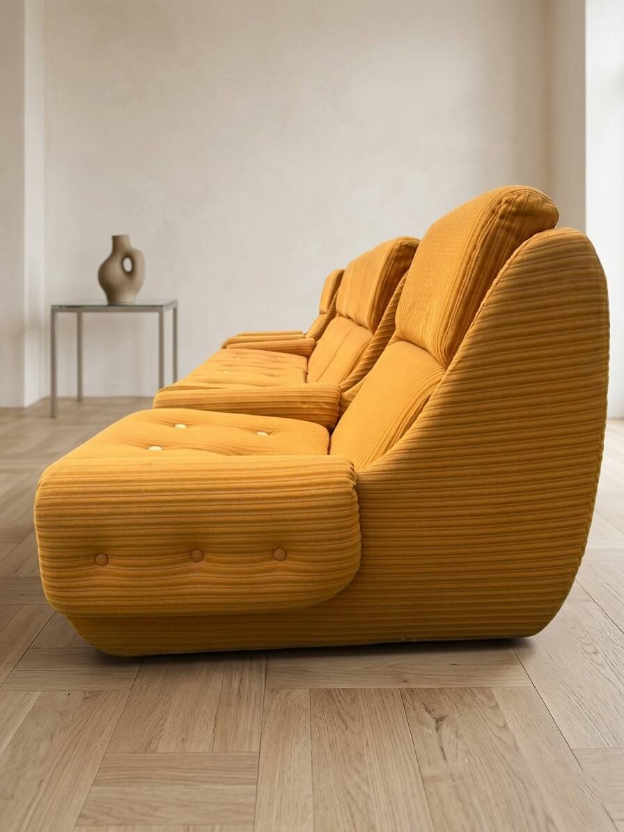 Living room set, mid-century, Jitona, 1970s, Czechoslovakia