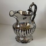 Beautiful English Rococo style lustreware carafe or pitcher circa 1830