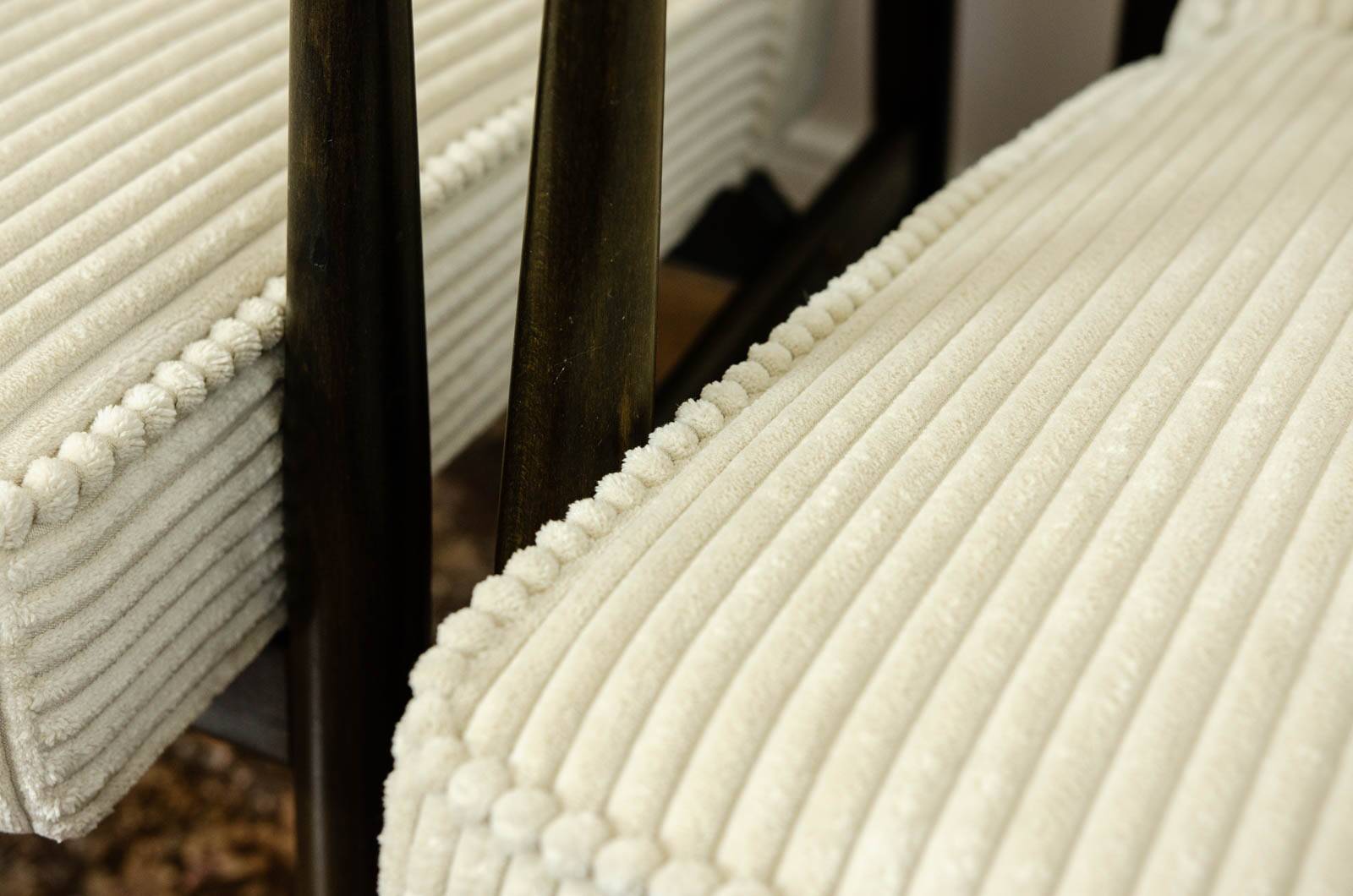 Type 300 190 Armchairs in Corduroy by H. Lis, 1960s, Set of 2