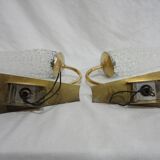 Appliques vintage en laiton