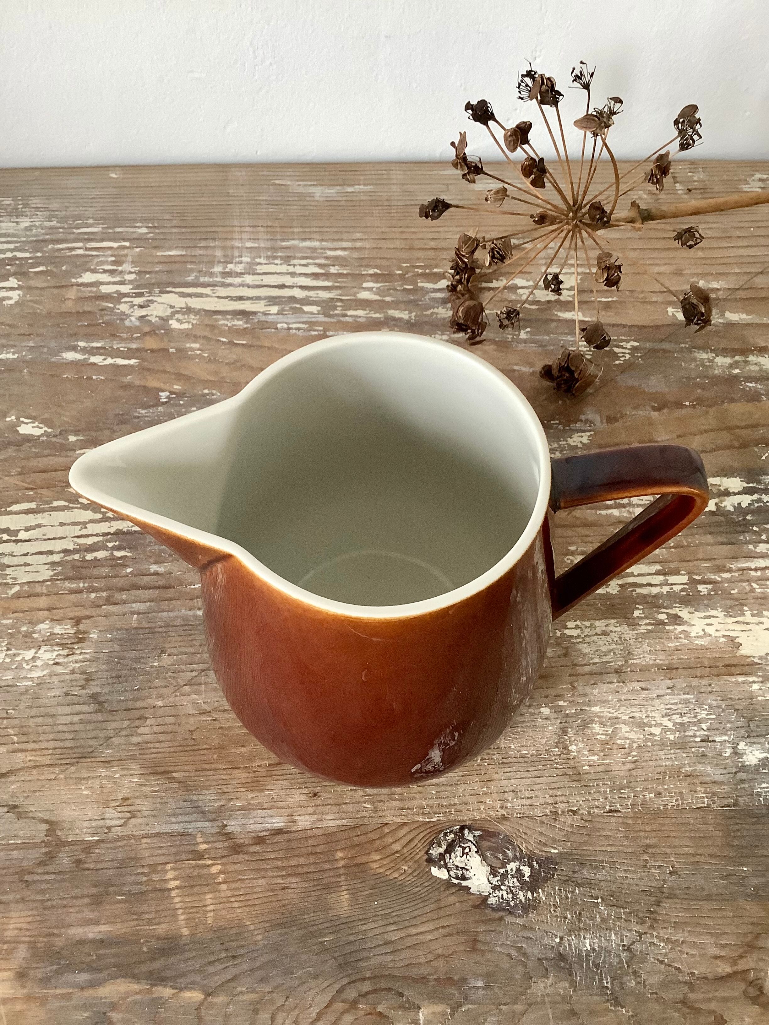 Milk jug where old pitcher Villeroy and Boch