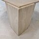 Italian travertine coffee table, 1980's