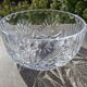 Finger bowl or small bowl in cut crystal 12 cm height 5.7 cm