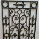 Cast iron door grille