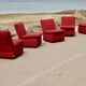 5-seater modular sofa, France, late 1970s.
