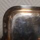 Antique silver-plated service tray – Classic style