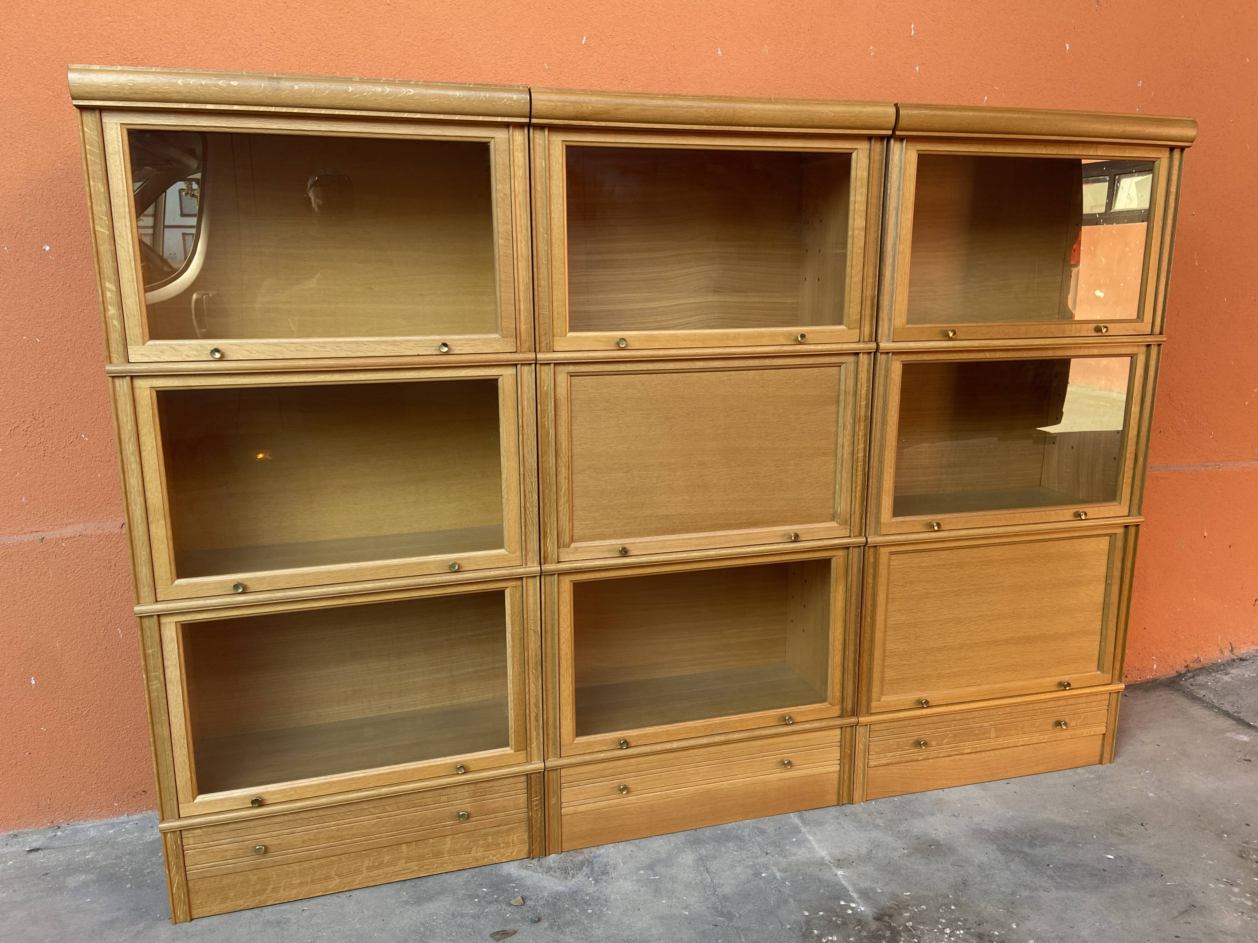 Bibliothèque étagère Modulable en Chêne de MD, 1970s