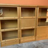 Modular Oak Bookcase by MD, 1970s