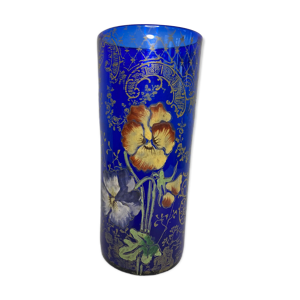 vase rouleau en verre