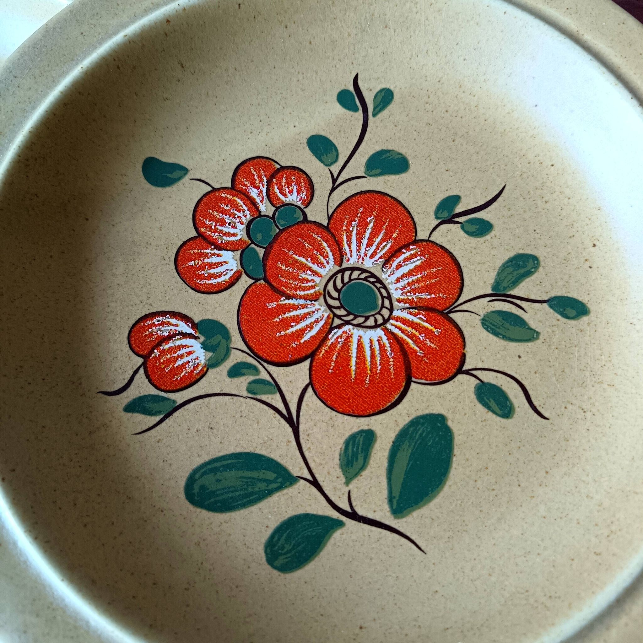 6 K&G Luneville French ceramic soup plates, Ø 22.8 cm
