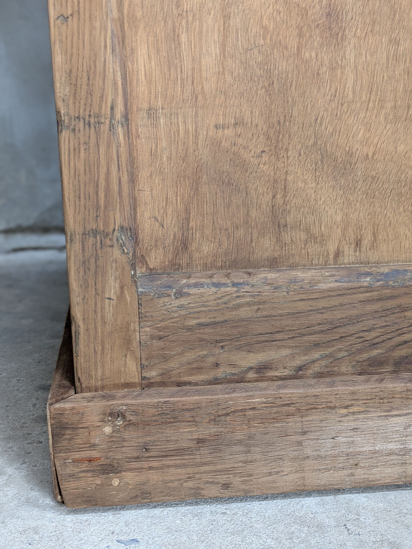 Bureau comptoir ancien