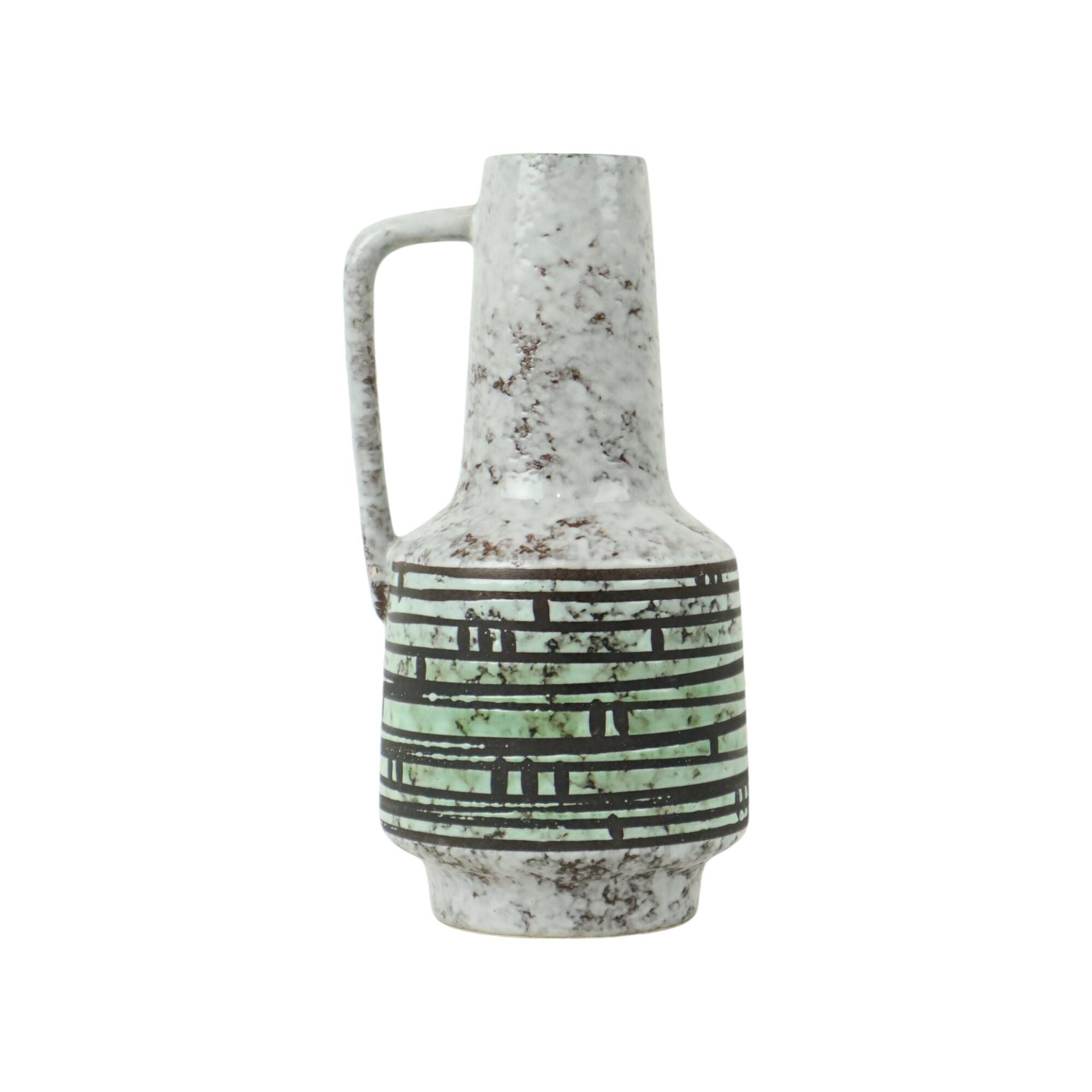 Vintage Vase VEB Haldensleben West Germany Ceramics 4070 A