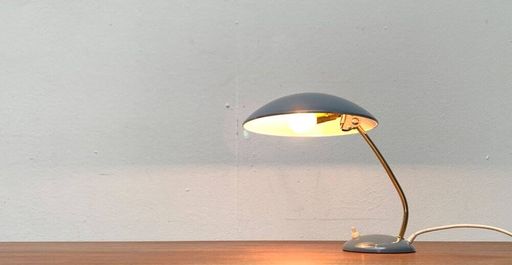 Mid-century table lamp 6781 by Christian Dell for Kaiser Leuchten, 1960s.