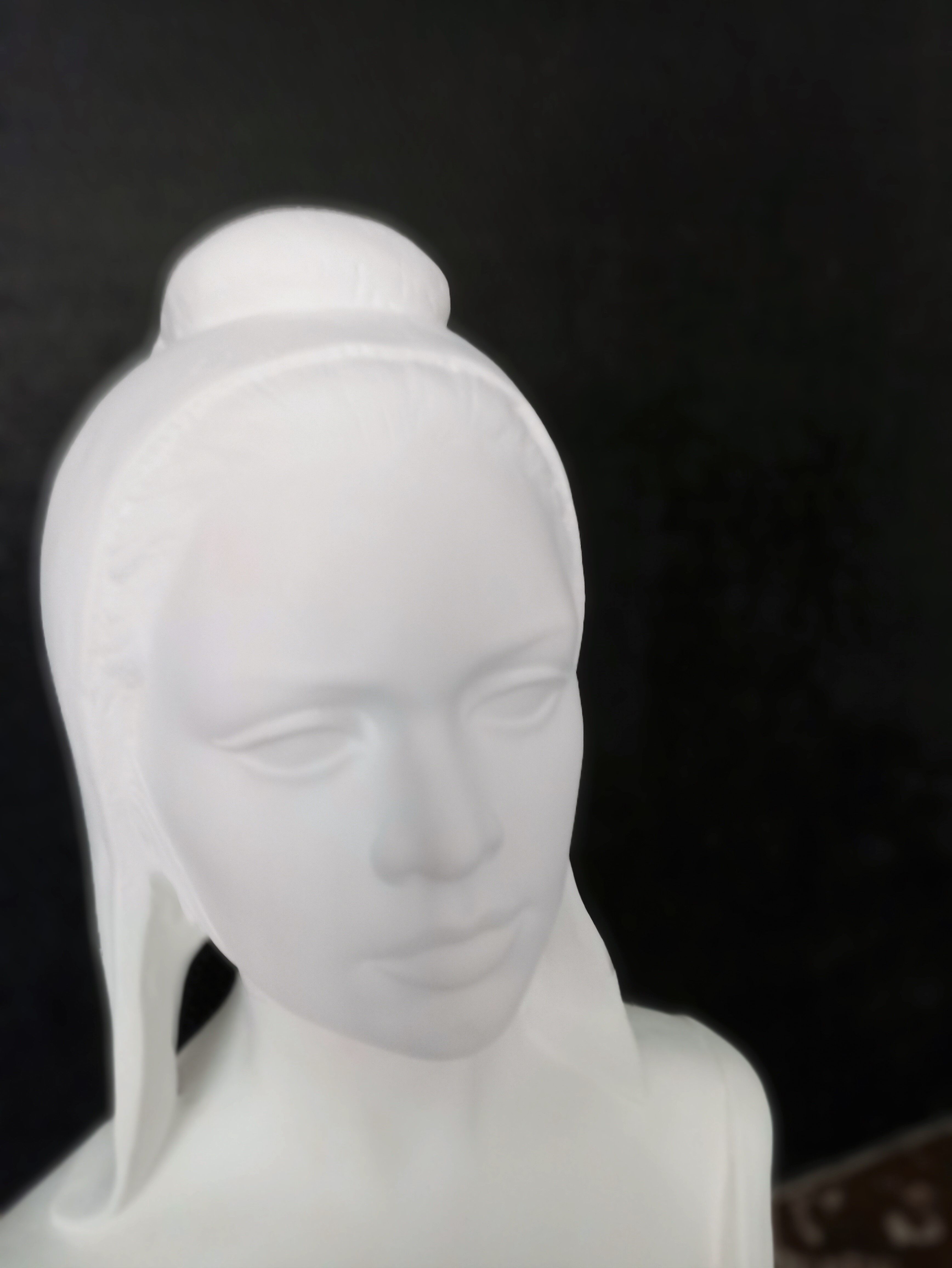 Bust Marianne H:64cm B. Bardot in plaster