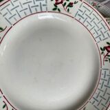 Flat plates Sarreguemines model Christiane