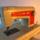 Old toy sewing machine, vintage
