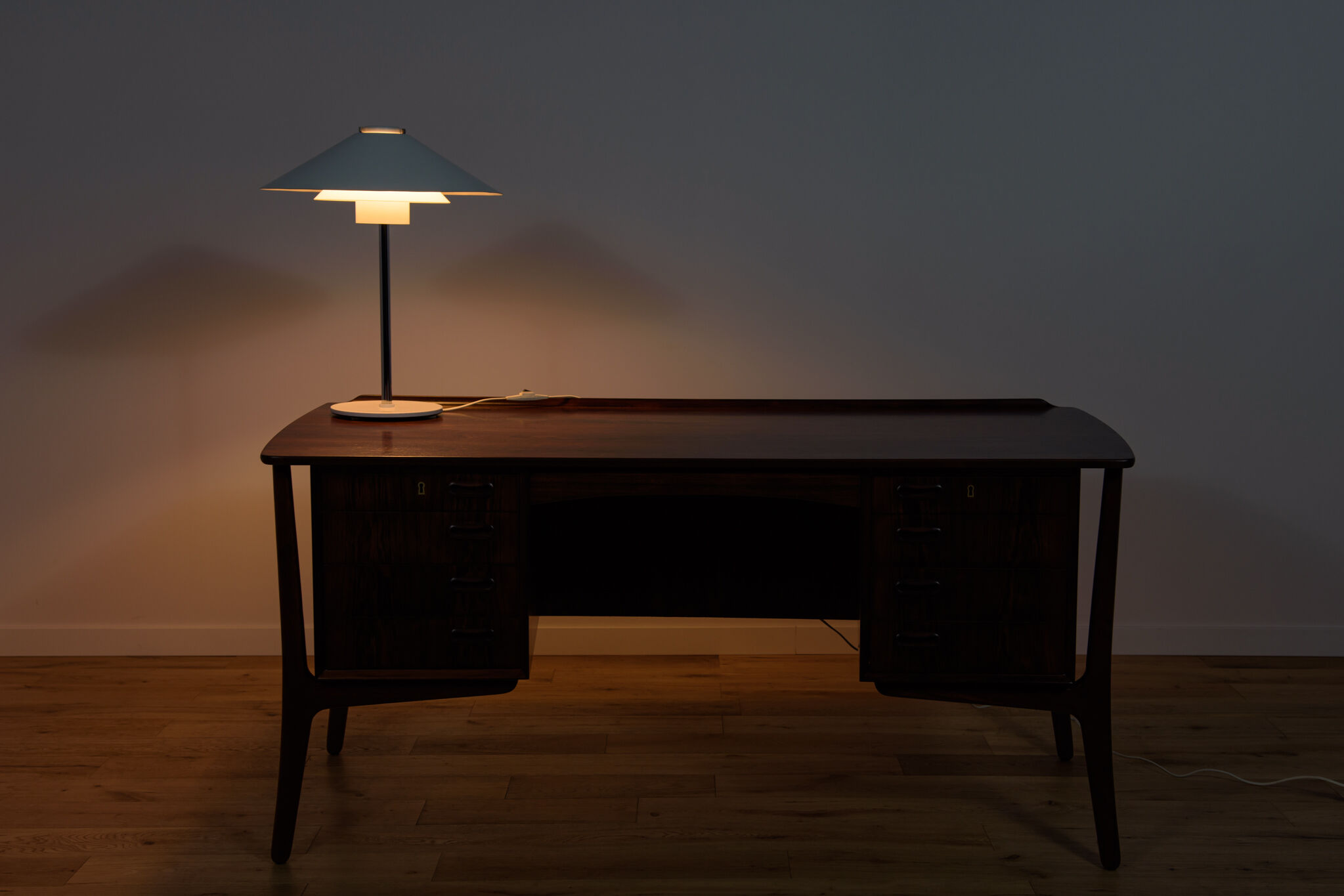 Mid Century  Desk Lamp by Christian Hvidt for Nordisk Solar, 1970s