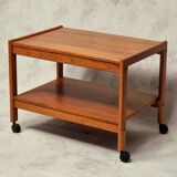 Vintage Scandinavian Rolling Trolley - BRDR Furbo, Spøttrup - Teak - Ca 1960