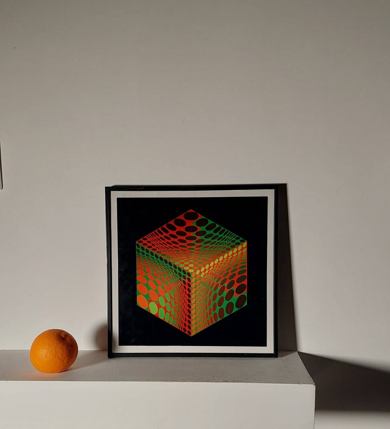 Vasarely original lithograph
