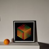 Vasarely original lithograph