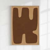 2 abstract art prints. A2 (42x59.4cm)