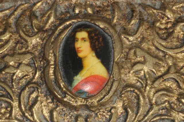 Brass jewelry box