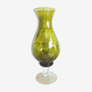 Glass vase D'Empoli Vert