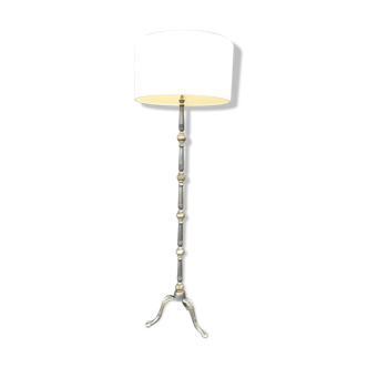 Vintage tripod floor lamp 60/70 Louis XV style