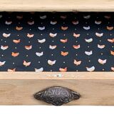 Raw wood farm table 1920