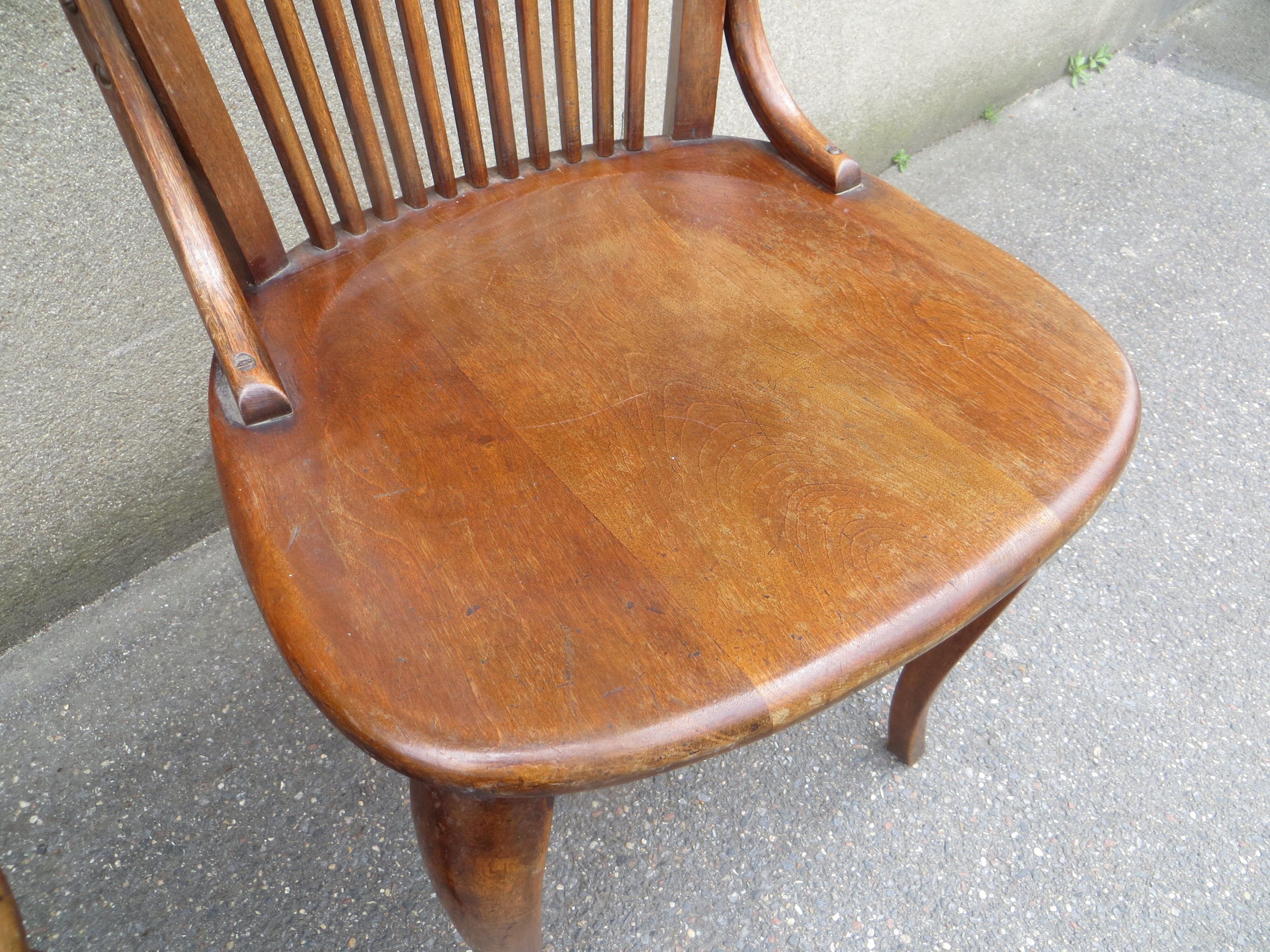 Pair of Windsor chairs