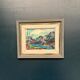 Original Swedish Oil on Panel – “Mountain Landscape” – Vintage & Framed
