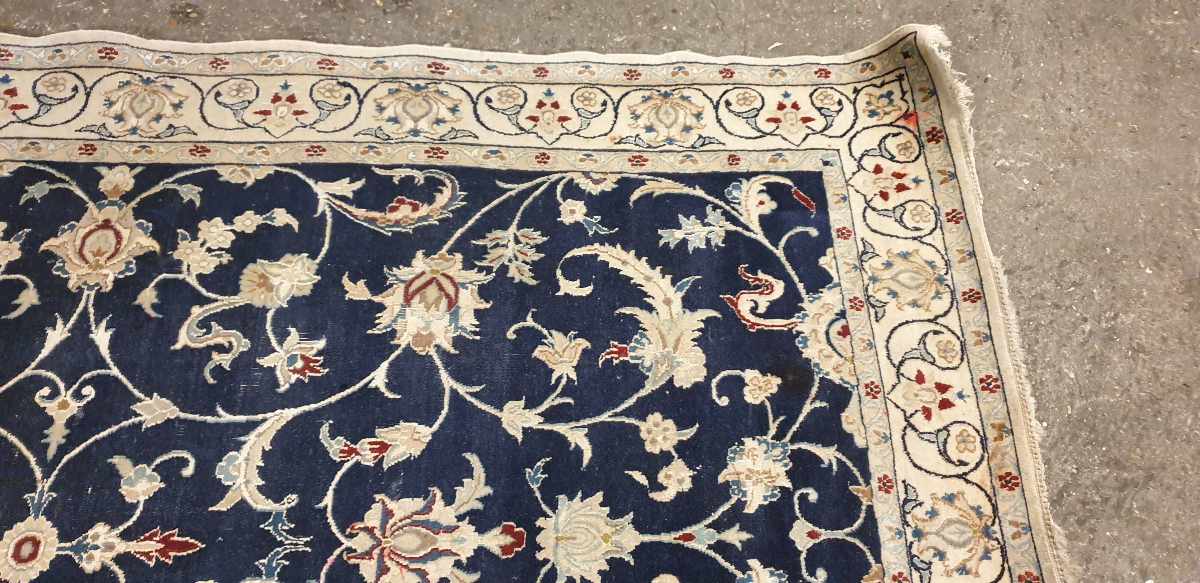 Persian floral tree of life rug Iran