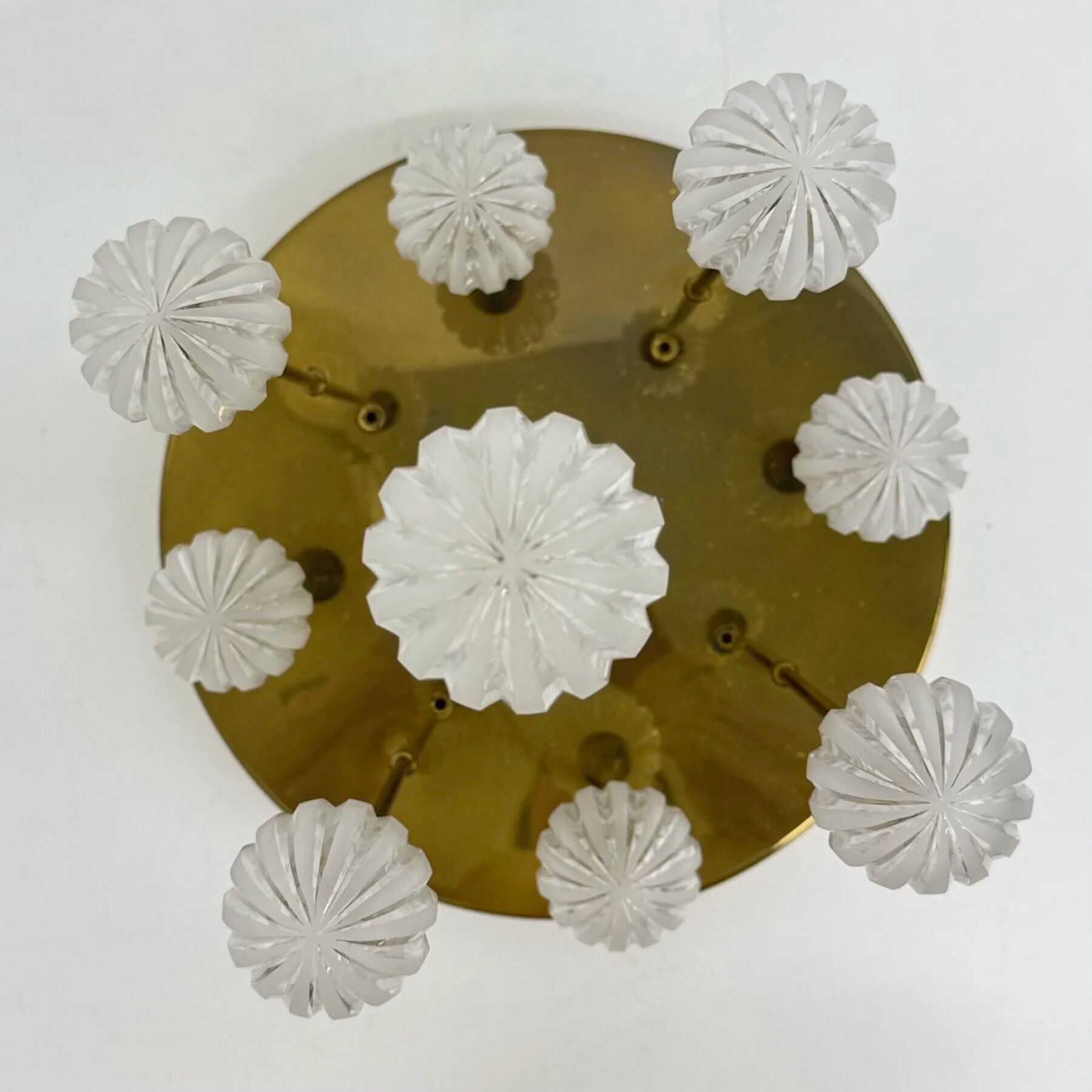 Mid-century design Christoph Palme ceiling lamp, 1980s