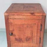 Small solid oak chest