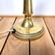 Brass lamp foot