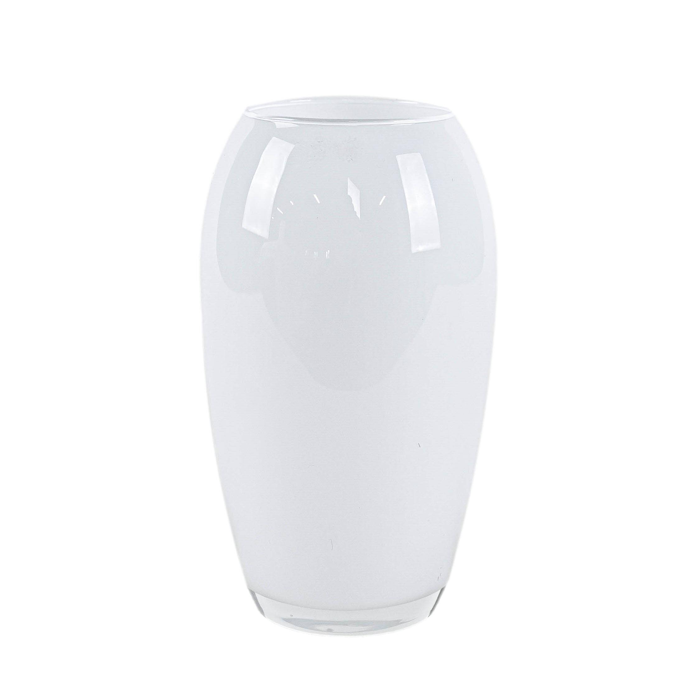 White vase, Danish design, 1970s, made in Denmark