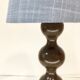 Wooden foot lamp