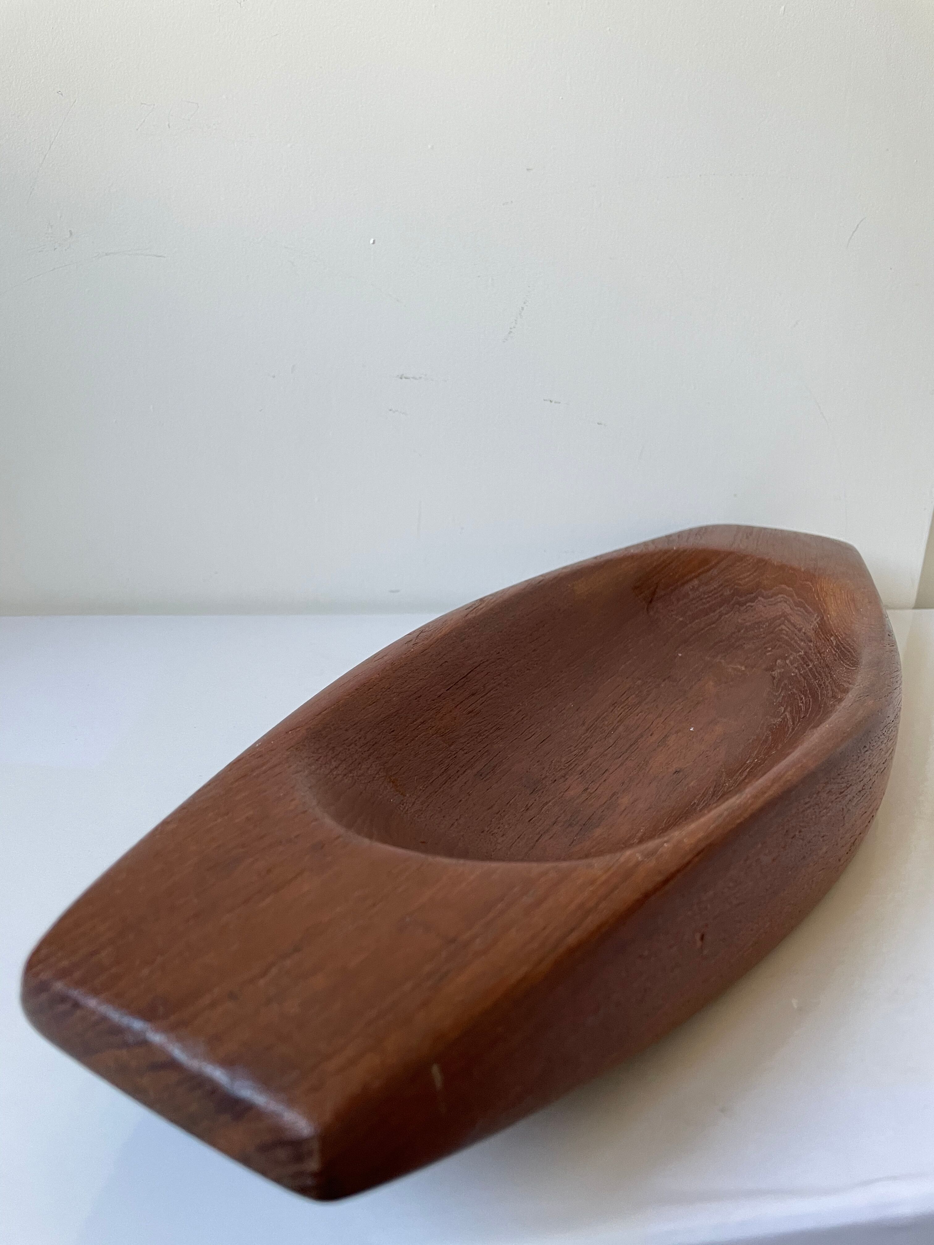 Danish solid teak bowl 1950’s