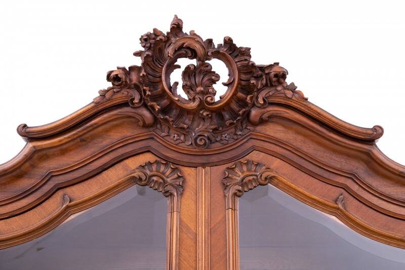Historic library, France, circa 1900. After renovation.