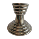 Bougeoir metal argenté